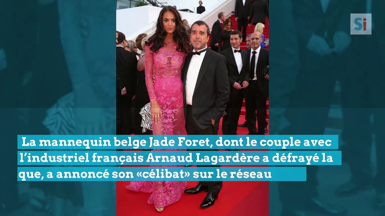 La mannequin belge Jade Foret annonce sa séparation avec son mari Arnaud Lagardère puis se ravise