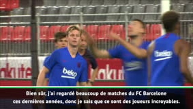 Barça - De Jong : Le style et la vision de l'Ajax et de Barcelone sont un peu similaires