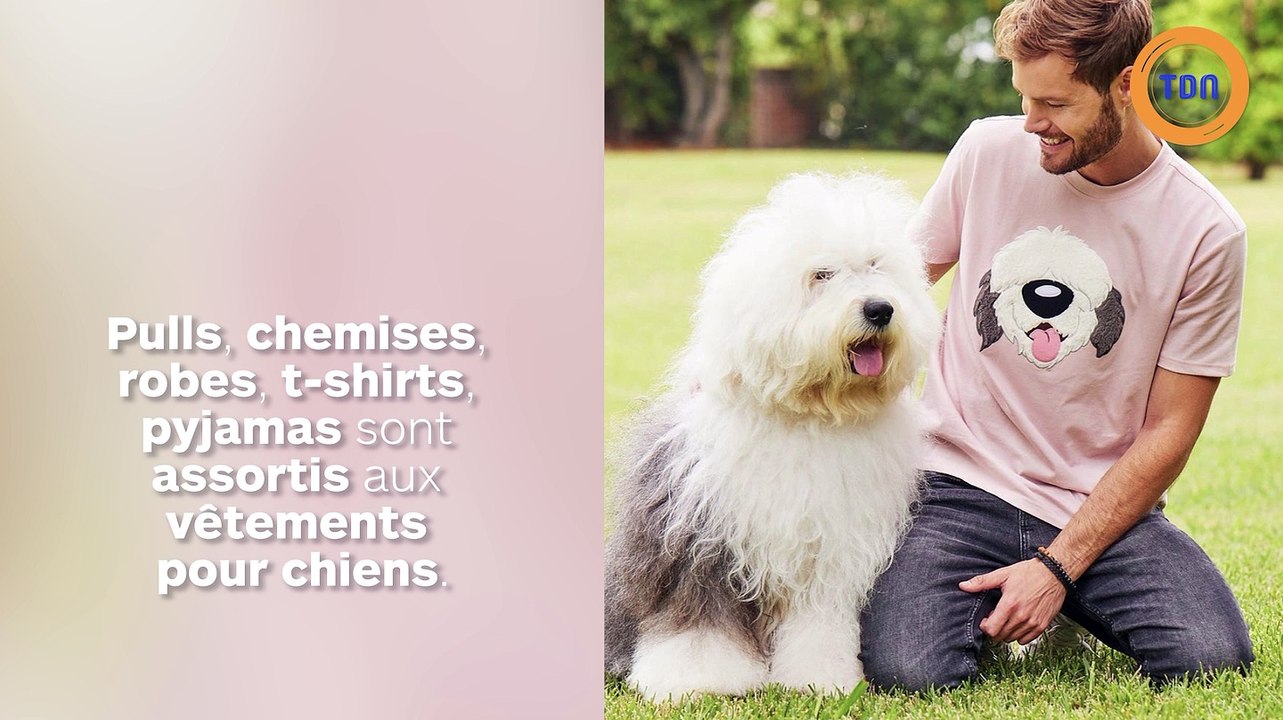 Des vêtements Disney assortis aux chiens