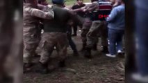 Artvin Festivalde kavga eden alkollü gruplarla jandarma arasında arbede