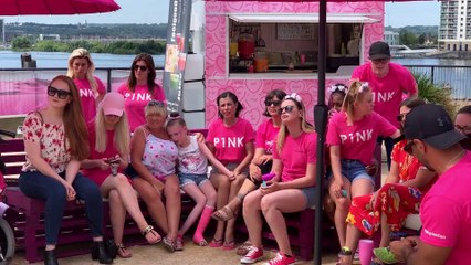 The Volunteers At The Pinkspiration Beach Club!