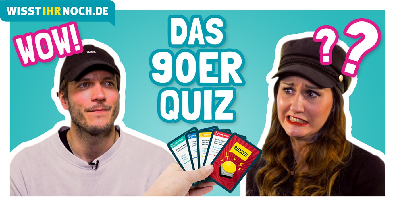 90er-Quiz – Knackst du alle Fragen?  | Wisst ihr noch?
