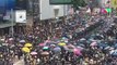Hong Kong protesters defy police again and begin banned march