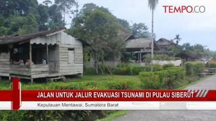 Jalan-untuk-Jalur-Evakuasi-Tsunami-di-Pulau-Siberut.flv