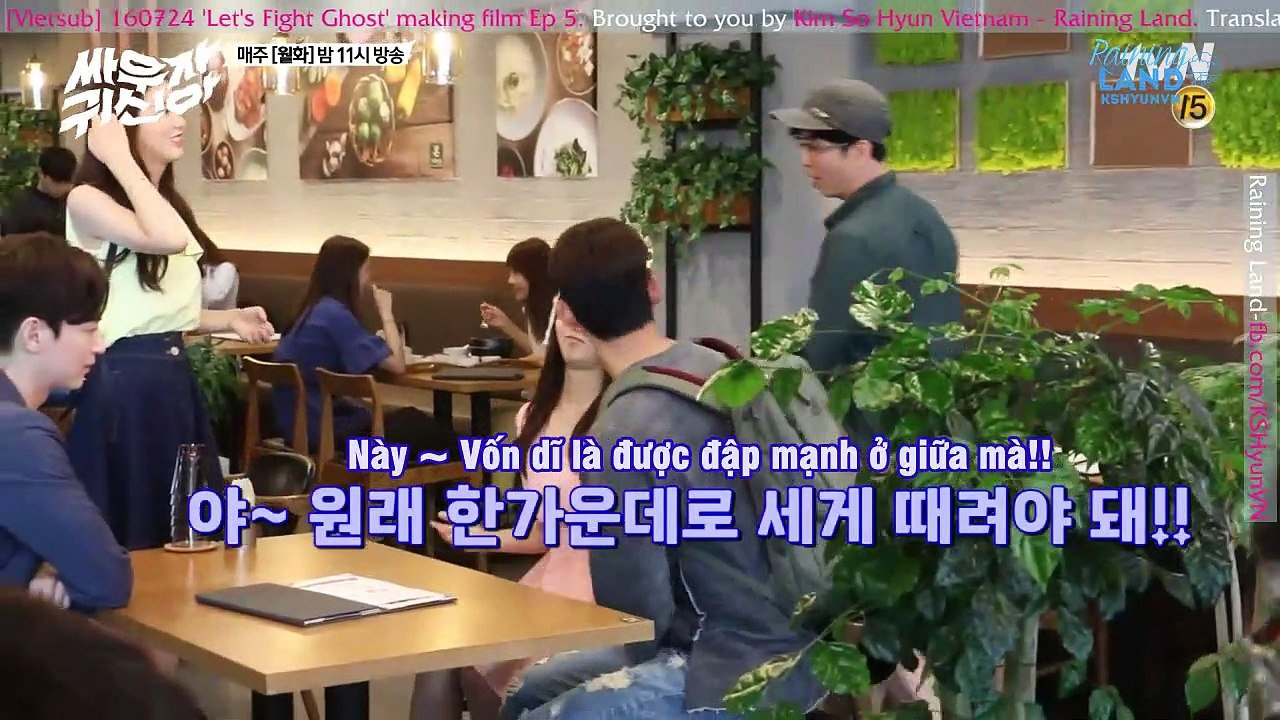 [KSHYUNVN][Vietsub] 160724 'Let's Fight Ghost' making film Ep 5