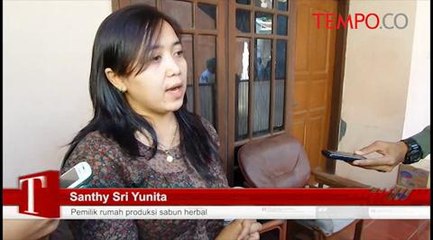 Tak Berizin, Rumah Produksi Sabun Herbal ditutup
