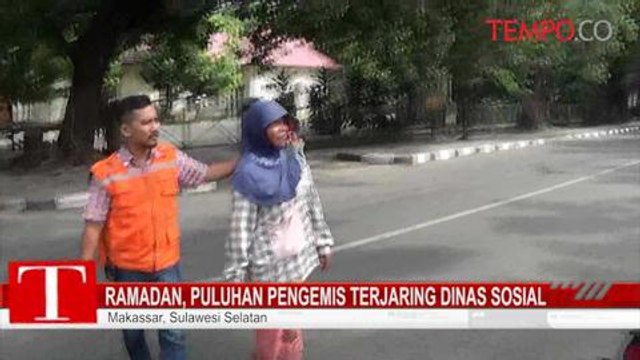 Ramadan, Puluhan Pengemis Terjaring Dinas Sosial