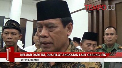 Keluar dari TNI, Dua Pilot Angkatan Laut Gabung dengan ISIS