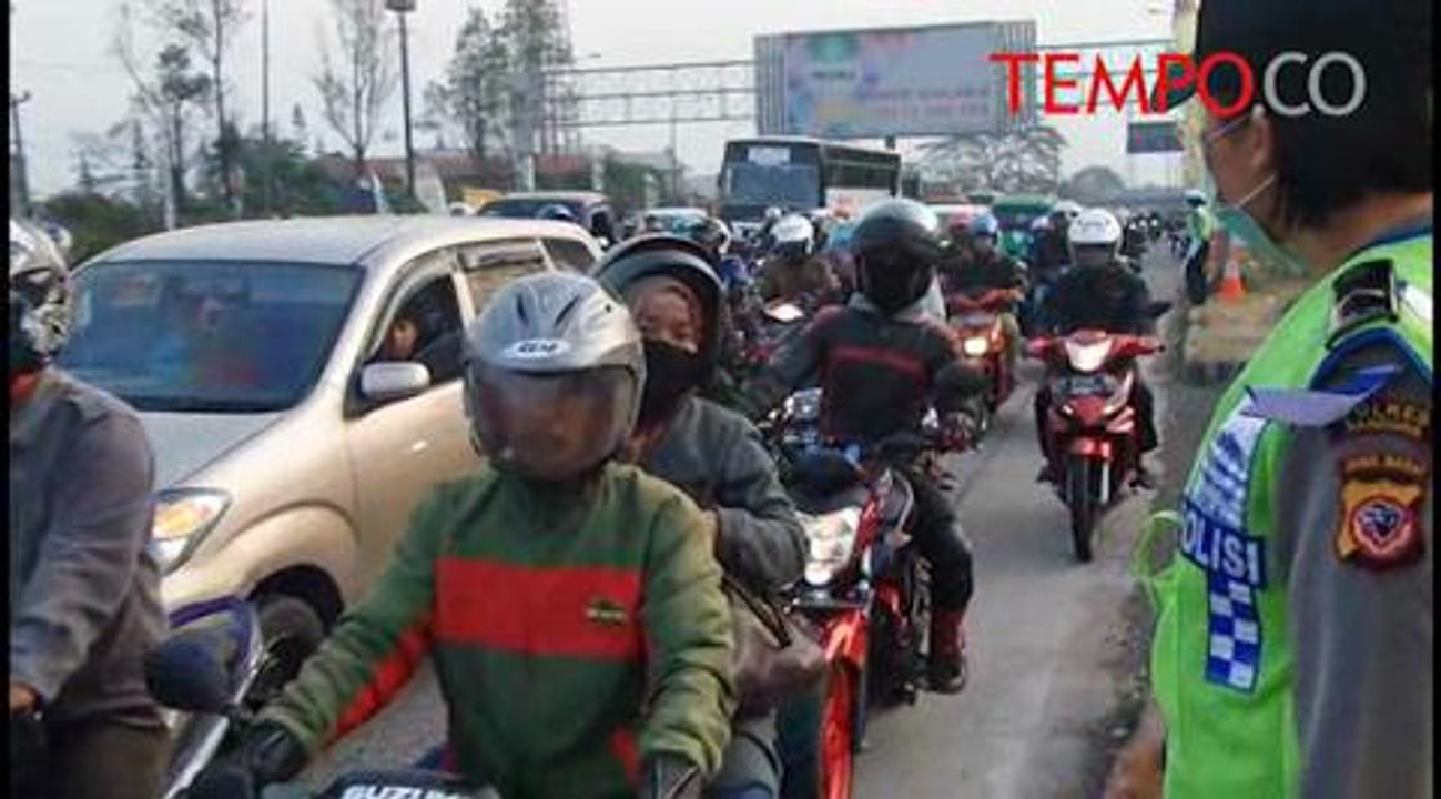 Kepadatan Arus Balik di Cileunyi Mulai Terurai