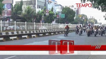 Begini Penggemar Motor Vespa, Custom, Unik Gelar Event