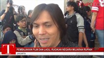Pembajakan Film dan Lagu, Rugikan Negara Miliaran Rupiah