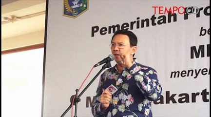 Ini Pesan Ahok ke Warga Rusunawa Daan Mogot