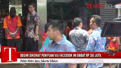 Begini Sindikat Penipuan Via Facebook Ini Embat Rp 380 Juta