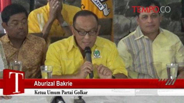 Menang Gugatan di MA, Ical: yang Menang Mengajak yang Kalah