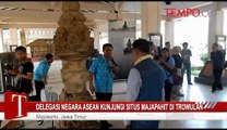 Delegasi Negara ASEAN Kunjungi Situs Majapahit di Trowulan