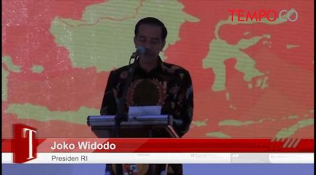 Jokowi : Dana Nganggur di Daerah Mencapai 259 Triliun