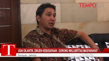 Usai Dilantik, Dirjen Kebudayaan : Dorong Inklusifitas Masyarakat
