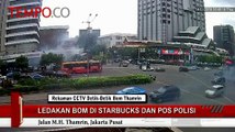 Rekaman CCTV: Ledakan Bom di Starbucks dan Pos Polisi