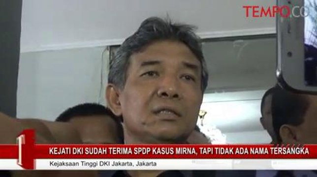 Kejati DKI Sudah Terima SPDP Kasus Mirna tapi Tak Ada Nama Tersangka