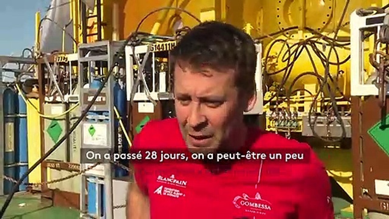 "La Méditerranée est une extraordinaire résistante" : des plongeurs ont passé 28 jours dans les profondeurs de la grande bleue