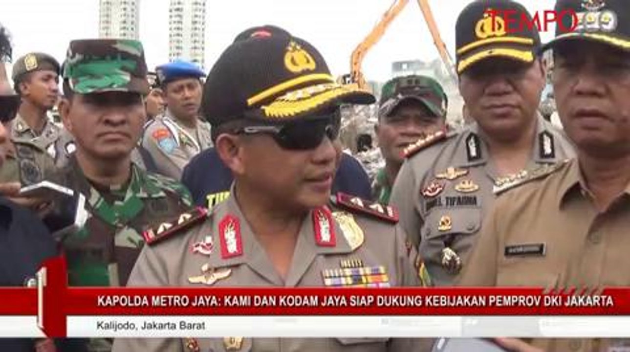 Kapolda Metro Jaya: Kami dan Kodam Jaya Siap Dukung Kebijakan Pemprov DKI Jakarta