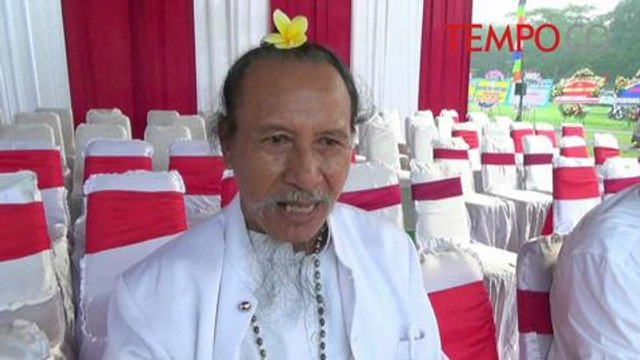 Begini Prosesi Tawur Agung Kesanga di Candi Prambanan