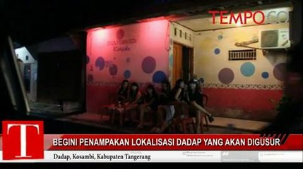 Begini Penampakan Lokalisasi Dadap yang Akan Digusur