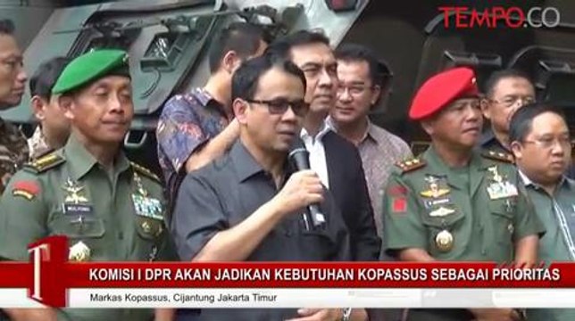 Komisi I DPR Jadikan Kebutuhan Kopassus sebagai Prioritas