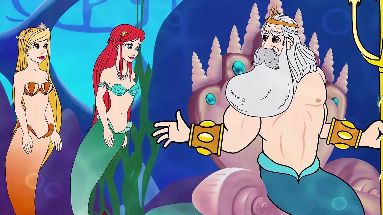 الحورية الصغيرة 1 - قصص للأطفال - قصة قبل النوم للأطفال - رسوم متحركة - قصص اطفال - كرتون ربانزل