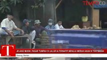 Jelang Mudik, Pasar Tumpah Di Jalur Alternatif Menuju Merak Akan Ditertibkan