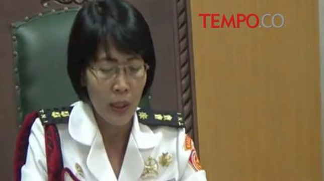 Penganiaya Ajudan Dandim Ini Terjatuh saat Vonis Dibacakan