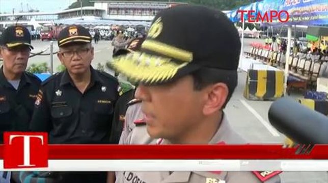 Ratusan Personil TNI-Polri Mulai Disiagakan di Pelabuhan Merak