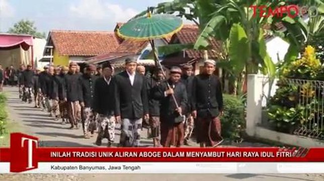 Inilah Tradisi Unik Aliran Aboge Dalam Menyambut Hari Raya Idul Fitri
