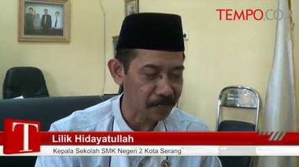 SMKN 2 Kota Serang Bantah Pelonco Murid Baru