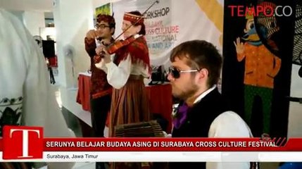 Serunya Belajar Budaya Asing di Surabaya Cross Culture Festival