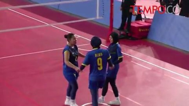 PON XIX: Tim Takraw Putri Riau Tundukkan Tim Sulsel