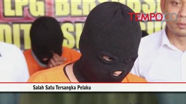 5 Pelaku Pengisian Tabung Elpiji Ilegal Ditangkap