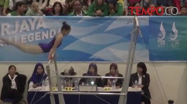 PON XIX: Jawa Timur Mendominasi Medali Emas Senam Artistik