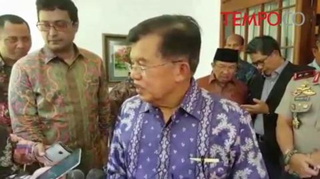 Tak Hadir di Pelantikan Jonan, Ini Kata Jusuf Kalla