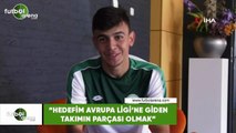 Konyaspor'un genç oyuncusu Ali Karakaya: 