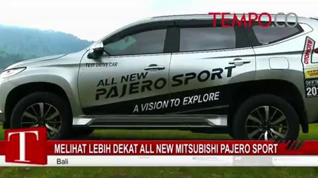 Melihat Lebih Dekat All New Mitsubishi Pajero Sport