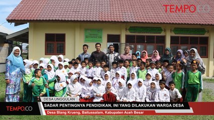 Sadar Akan Pentingnya Pendidikan, Ini Yang Dilakukan Warga Desa Blang Krueng