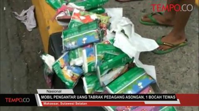 Mobil Pengantar Uang Tabrak Pedagang Asongan, 1 Bocah Tewas