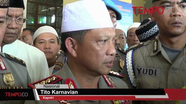 Kapolri: Hari Ini Berkas Kasus Ahok Dilimpahkan ke Kejagung