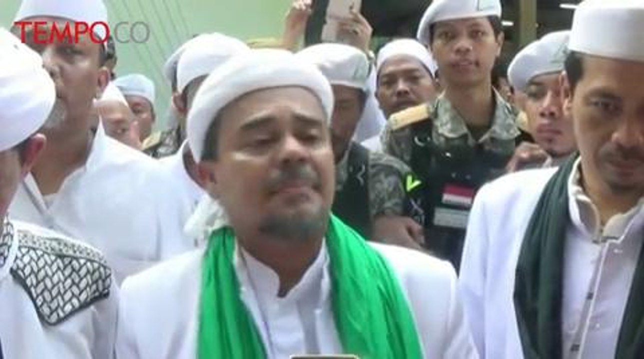 Rizieq Shihab Tuding Pemerintah Bikin Gaduh Nasional