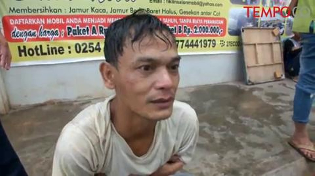Kepergok Saat Coba Curi Motor, Pencuri Ini Babak Belur Dihakimi Warga