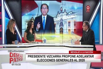 Urviola: Adelanto de elecciones es inconstitucional porque atenta contra sistema democrático