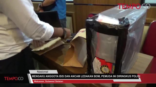 Mengaku Anggota ISIS Dan Ancam Ledakan Bom, Pemuda Ini Diringkus Polisi