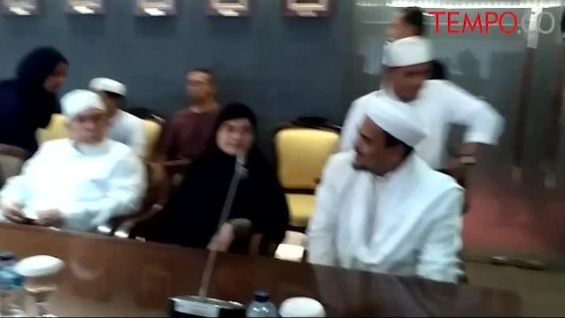 Aksi 212 Dikaitkan Makar, Rizieq Shihab Temui Pimpinan DPR