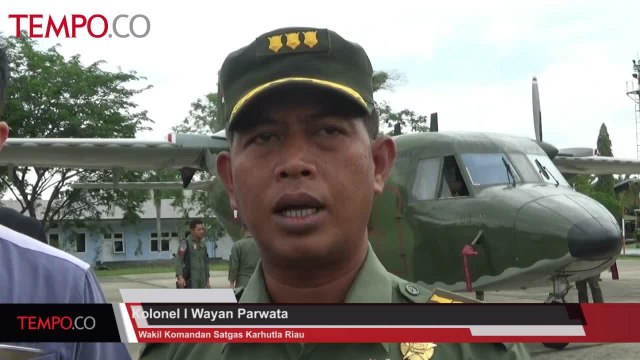 Cegah Kebakaran Lahan, Riau Mulai Lakukan Modifikasi Cuaca Hujan Buatan